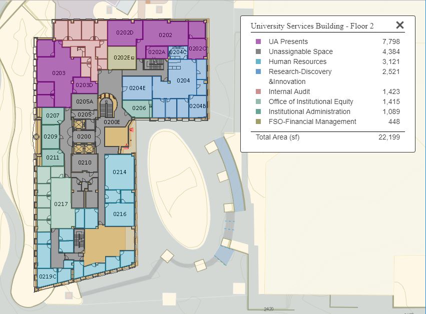 uoa campus map