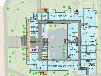 University Of Arizona Campus Map Printable