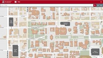 Campus Map U Of A The University of Arizona Campus Maps