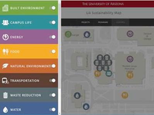 UA Sustainability Map